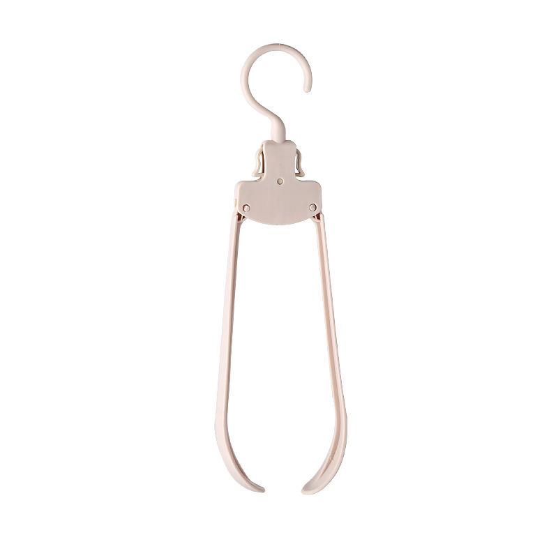 Student Dormitory Folding Hangers Save Space Wide Shoulder Clothes Hanger Portable Travel Business Trip Drying Clothes Seamless Hangers
