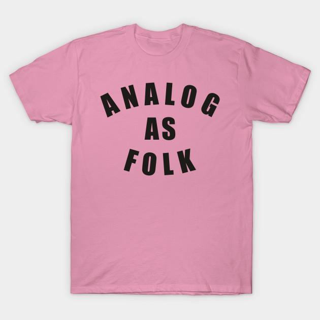T Shirt Women Analog As Folk Harajuku Print Kawaii Tshirt Summer Short Sleeve Female T-Shirt Top Tee
