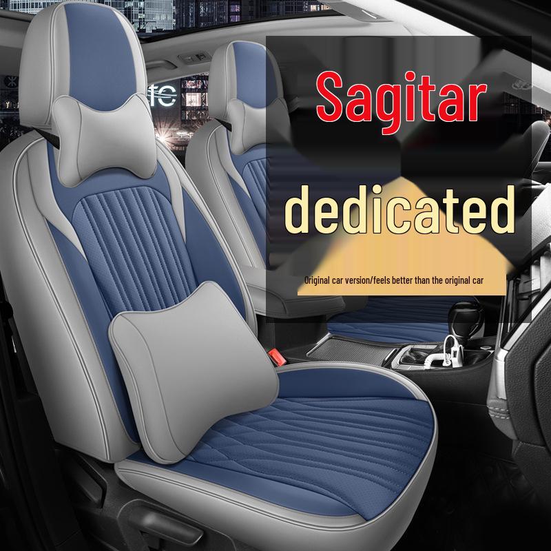 Universal Full Wrap Four Seasons Car Seat Cover for New Sagitar – Five-Seat Cushion