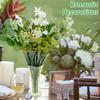 70/75Pc Artificial Eucalyptus Plant Fake Eucalyptus Leaf Flower Garden Wedding Decoration Arrangement Accessories for Home Decor