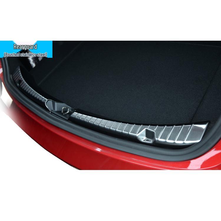 

Защита заднего бампера и багажника Tesla Model 3: Накладка на заднюю дверь для защиты от царапин, детали для модификации