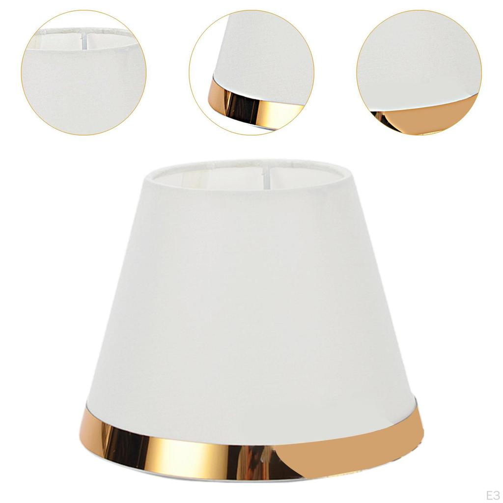 Chandelier Lamp Cover Fits E14 Bulb Cloth Fabric Multifunctional 13x13cm Decorative for Pendant Wall