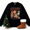 The Nutcracker Christmas Hoodie Y'all Are Nuts Nutcracker Xmas Coquette Sweater Tis The Season Merry and Bright Long Sleeve Tops