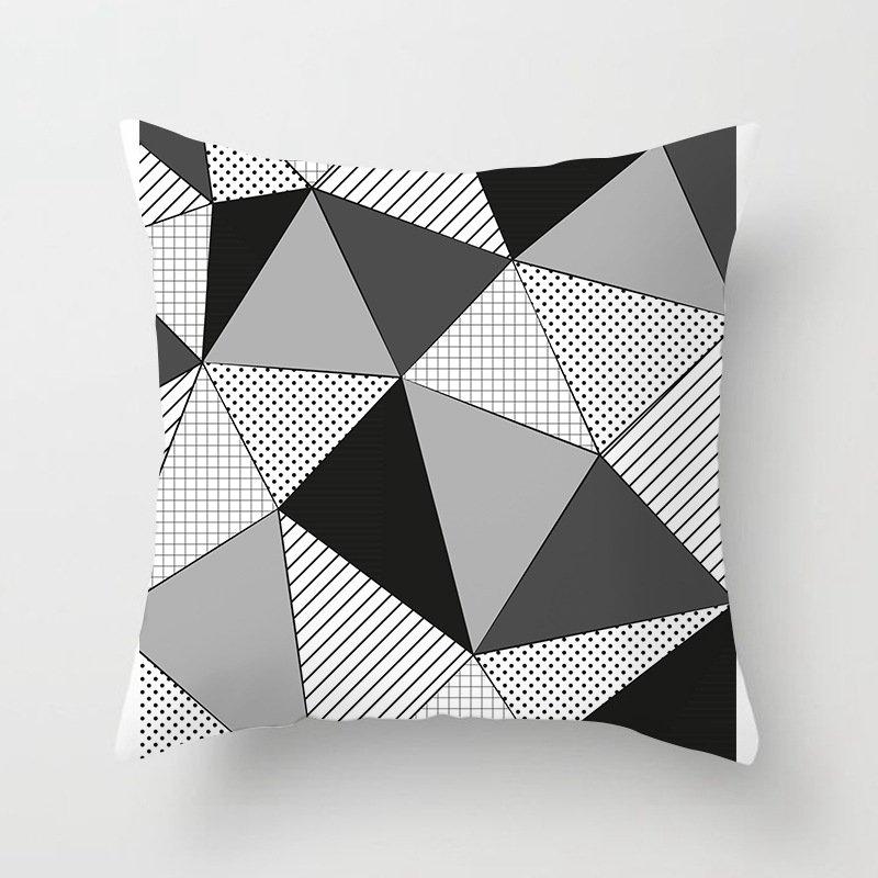 Pillowcase Geometric Throw Cushion Cover Popular Household  Supplies Modern Minimalist Sofa Pillow Cases