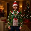 2025 Unisex 3D Christmas Sweatshirt - Funny Round Neck Casual Holiday Wear