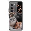 For Redmi 15 5G Case 6.9" 25057RN09E Tempered Glass Hard Covers For Redmi 15 4G 2025 Luxury Phone Cases Protective Bumper Fundas