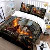 Epic Fantasy Book Theme Bdding Set, Multiple Sizes Kid's And Adults' Bedroom Exquisite 3PC Bedding Set, Gift