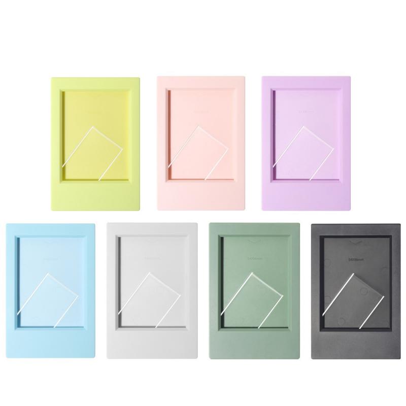 Photo Frame Durable Strong Goods 15g Tickets Album Morandi Color Can Be Easily Placed For Tickets Photo Periphery Goods