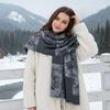 Winter New Woman Pashmina Scarf Tassels Shawls Autumn Warm Wraps Cape Female Jacquard Thick Blanket Wraps Foulard 185*70Cm