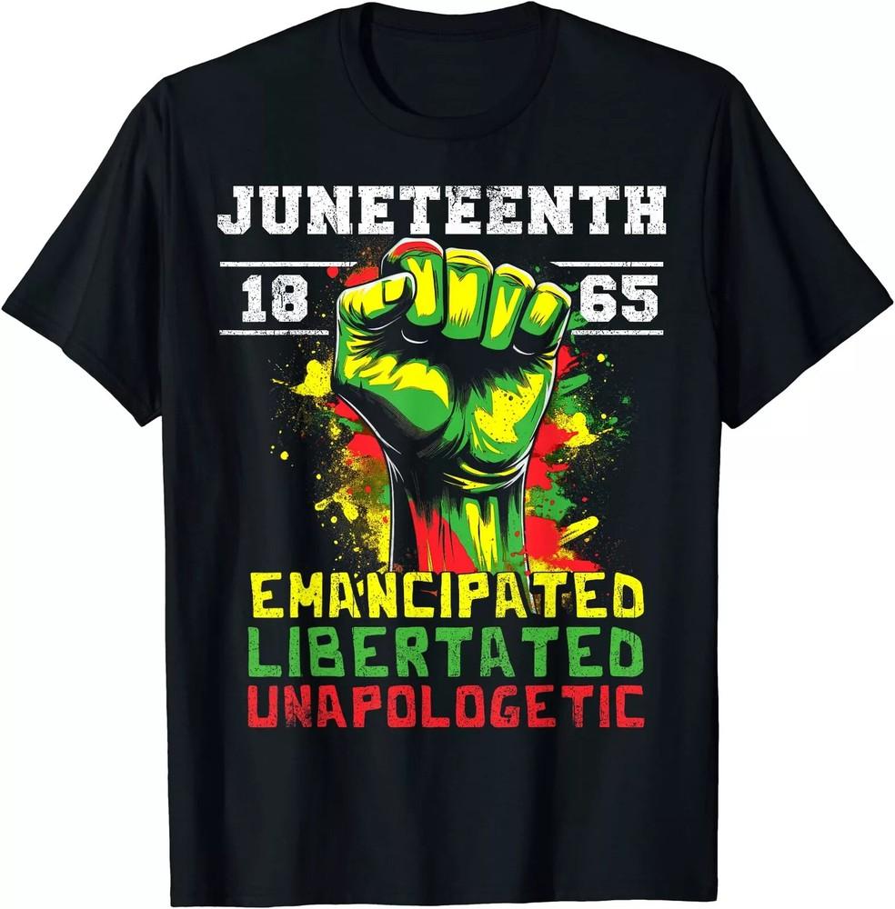 

American Freedom Juneteenth 1865 Black History Unisex T-Shirt Unisex T-Shirt S