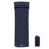 Self inflate Backpacking Air Pad Lightweight Sleeping Mat with Built in Foot Pump LT29 Navy Blue