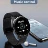 Männer Smart Watch Stahl Luxus wasserdicht Sport Fitness Herzfrequenz Bluetooth Anruf Smartwatch für Android IOS + Box