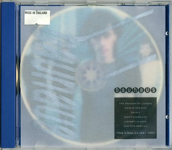

CD BAUHAUS - The Singles 1981 BBP4CD Beggars Banquet 1989 UK Rock Used