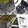 GORIX Rear Carrier for Bicycles - Lightweight, Durable, Aluminum, 26-inch, Spring-loaded, Easy Installation. (GRR933)