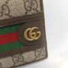 [Pre-Owned] Ophidia Double G Logo Flap Wallet - Very Good #1NT62G6