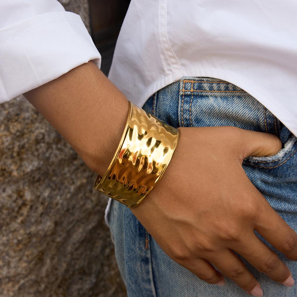 JYL TS Bracelet  Wide Malachite Style Brings Harmony