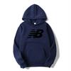 Felpa con cappuccio da uomo e donna con lettera NB Primavera Autunno Moda Casual Manica Lunga Felpe con cappuccio Ampia Comoda Calda Felpe sportive