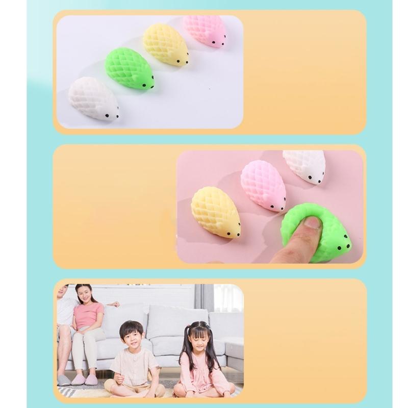 Stressabbau-Spielzeug für Erwachsene Hand-Squeeze Igel-Spielzeug Anti-Angst Tier-Spielzeug Büro-Dekorationen Kinder Goodie Bag Füller