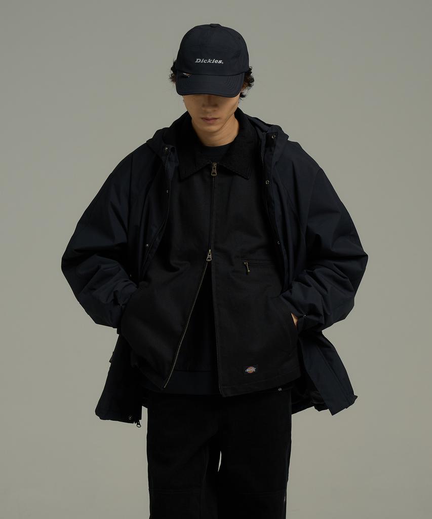 Dickies Cordura Windbreaker Rain Jacket Black