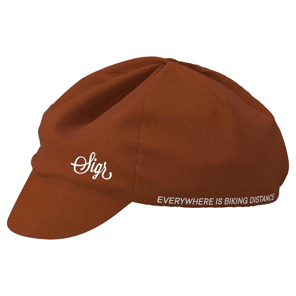Road sigr PILFINK Cycle Brown [BIKOT] Cap, Wear, Bike, (Seaguar) (Pilfink) Cap,