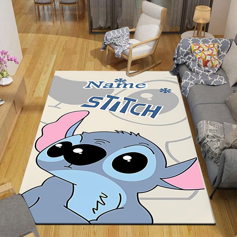Custom 1Pc Lilo Stitch Fantasy Island Rug Office Carpet Indoor Outdoor Entrance Doormat Nonslip Soft And Comfortable Living Room D916303