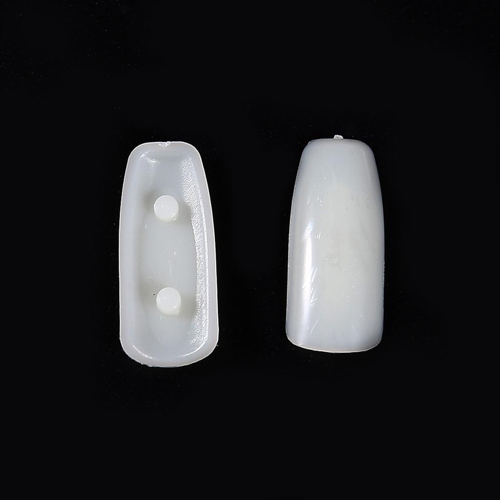 1 Set Removable Practice Nail Art Training Holder Stand   100pcs Practice Nail Tips Pink