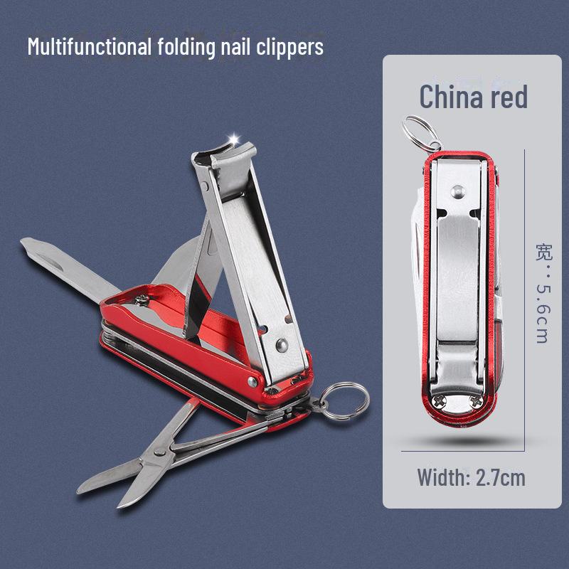 

Швейцарський армійський складаний багатофункціональний манікюрний набір з нержавіючої сталі - Портативний