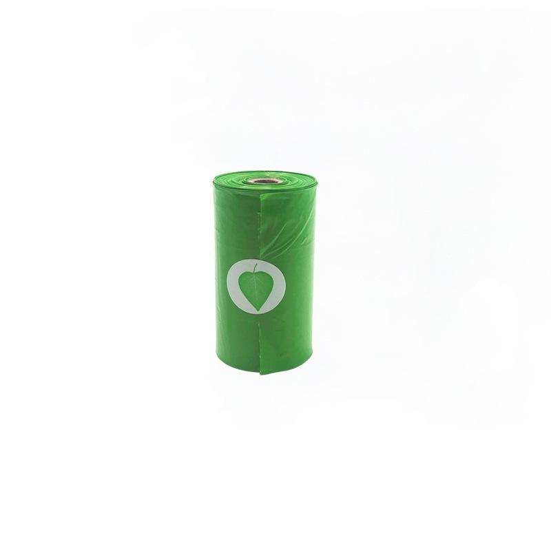 

Eco-Friendly Pet Poop Scoop and Bags - Portable Dog Cleaning Tool One Roll of Poop Bags