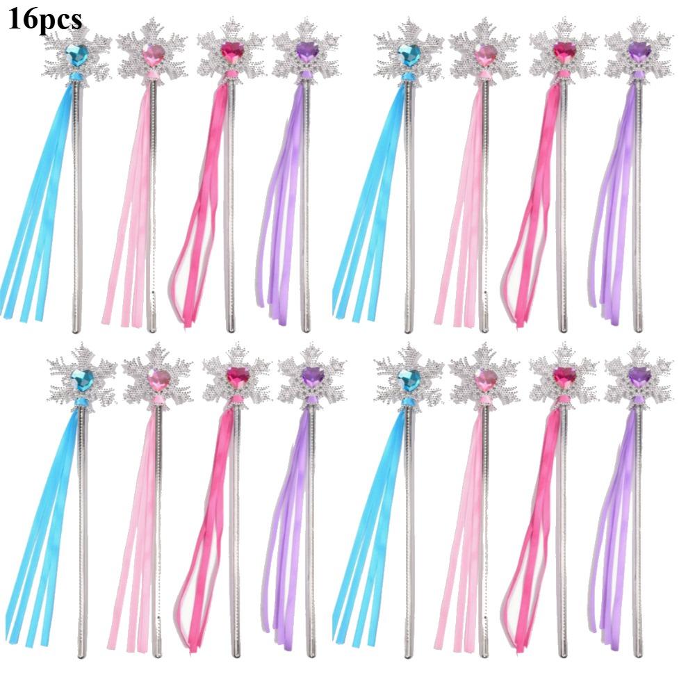 

Wholesale Children s Day Princess Crown Snowflake Stick Set Kids Costume Accessory Magic Wand Decoration Princess Series Option 1
