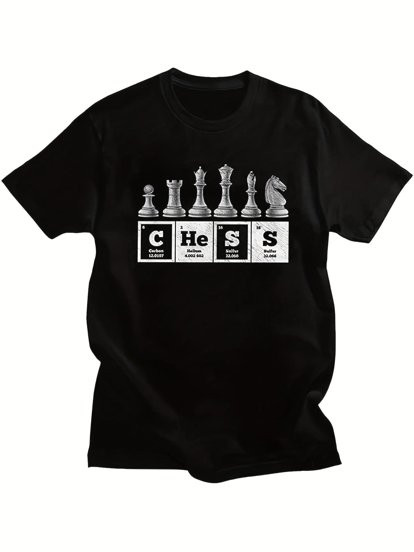 

T-Shirt y2k 1pc Chess Player Game Black S