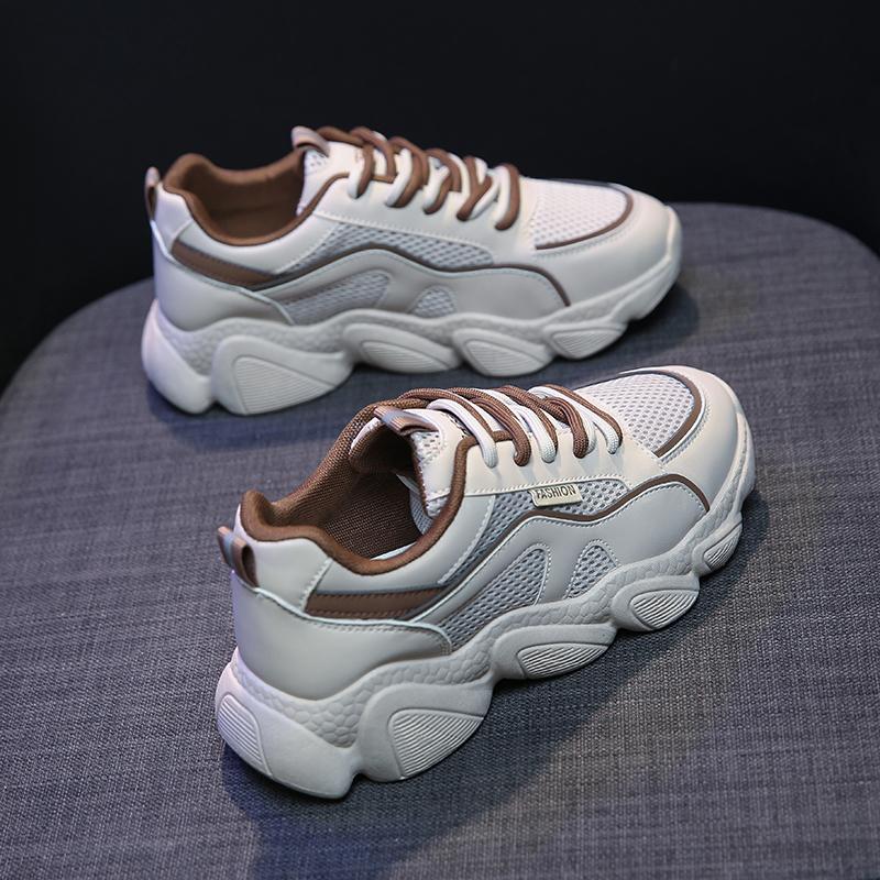 

CRLAYDK женские кроссовки для бега по шоссе, нескользящие кроссовки для тенниса, ходьбы, сетки для фитнеса, на шнуровке, удобные модные спортивные кроссовки 40