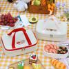 Large Capacity Worker Student Bento Bag Cartoon Lunch Box Bag Aluminum Foil Thickened Insulated Food Box Portable Thermal Bag