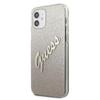 Guess Guhcp12Spcuglsgo Iphone 12 Mini5,4 Złoty/Gold Hardcase Glitter Gradient Script