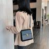 Womens Mini Square Bag Casual Messenger Bag Trend Crossbody Bag PU Shoulder Bag