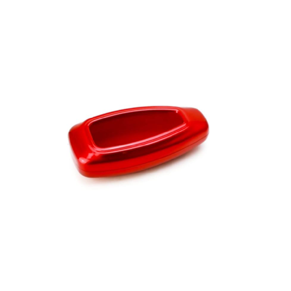 Glossy Red Remote Smart Key Fob Shell Holder Cover For Ford Fiesta Focus C-MAX