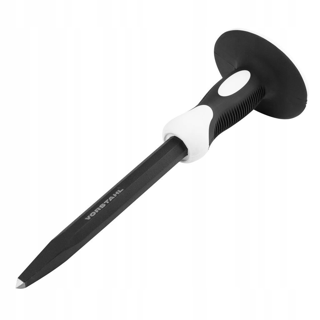 VORSTAHL pointed chisel with rubber cover 18mm x 350mm
