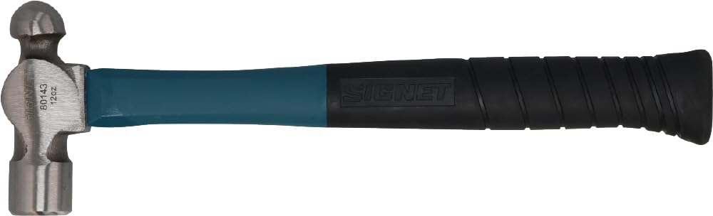 SIGNET Młotek z kulistym zakończeniem 12 oz 80143, (Rękojeść z włókna szklanego),