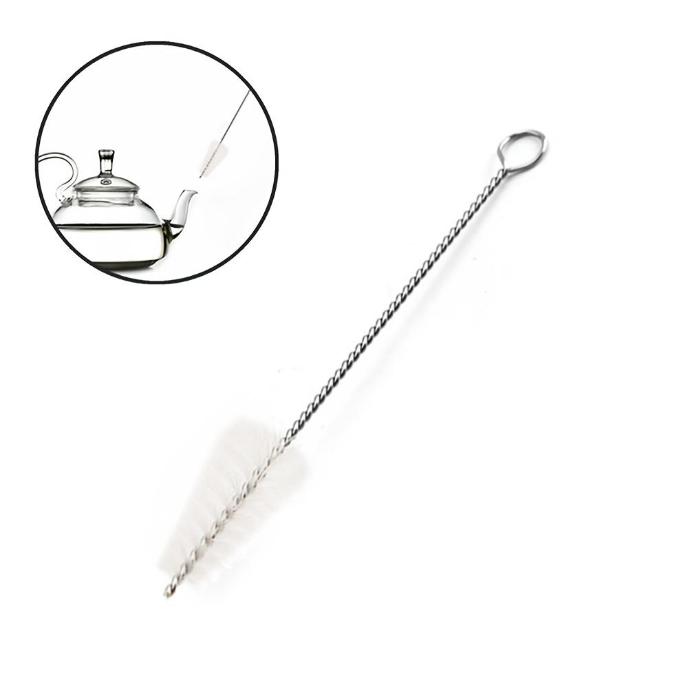 3 Pc, 304 Stainless Steel & Nylon Fiber Cake Decorating Cleaning Brush Set, for Piping Tips