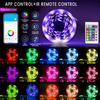 Tuya WiFi LED RGB Strip Lights Color Changing 5050 Led Lights Alexa Flexible Ribbon Luces for 5V USB TV BackLight Room Decor