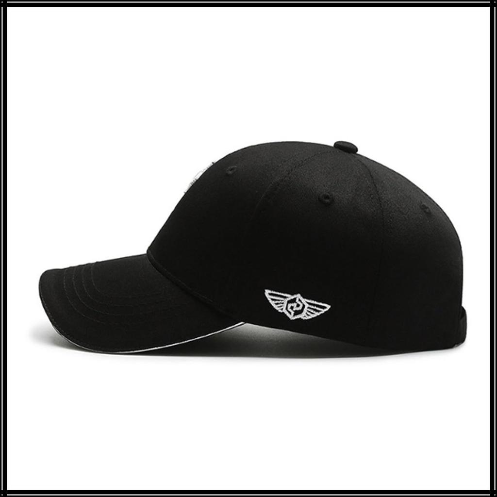 Baseball CZ003 [Weißer Fang] Hut, Kappe, Logo, Emblem, Schirmmütze, Kappe, Stilvoll, Modisch, Herren, (beige)