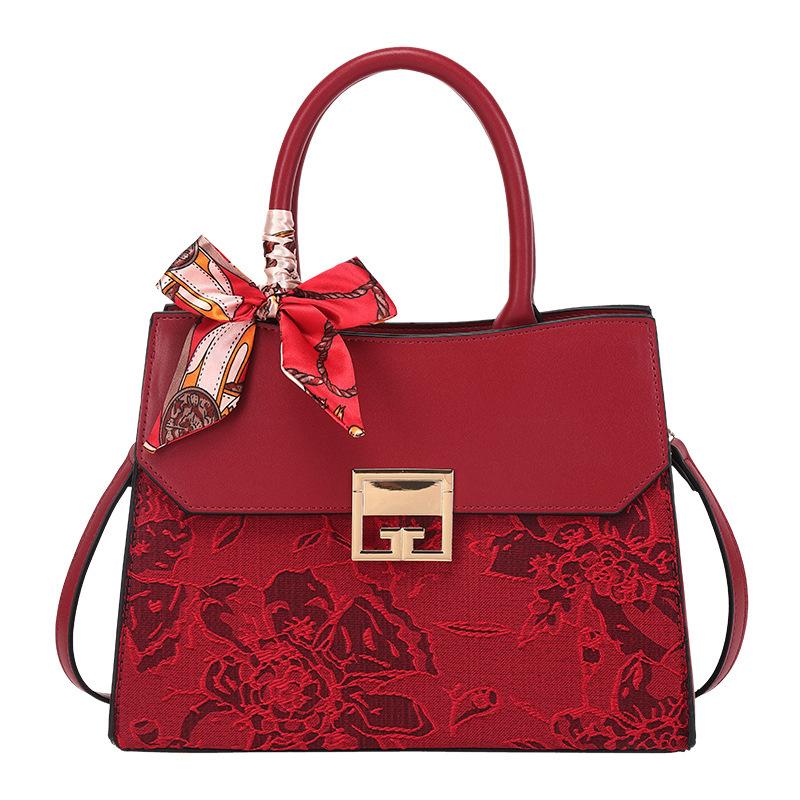 Chinese Women'S Bag Mom Bag Commuter Messenger Bag Women'S Bag High-End Fashion Handbag
