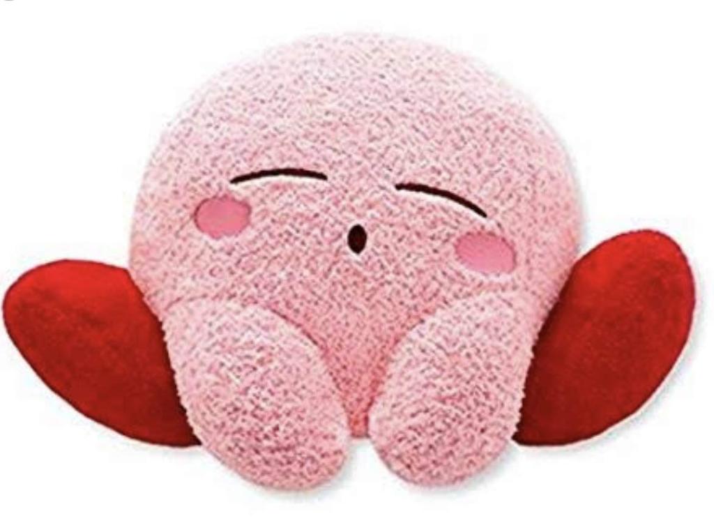 SK Japan Kirby of the Stars Fluffy Plush Sleep Toy,