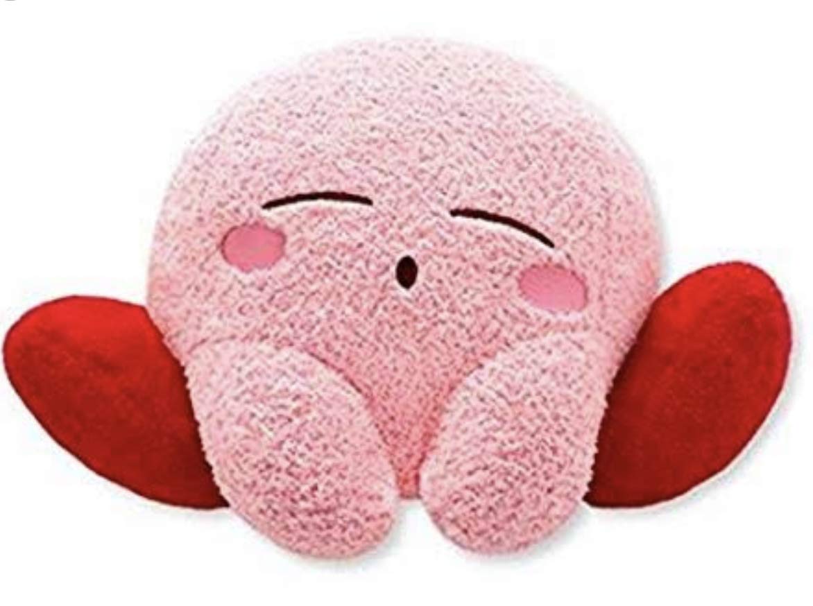 

SK Japan Kirby of the Stars Пушистый Еще БОЛЬШОЙ Плюшевый Сон