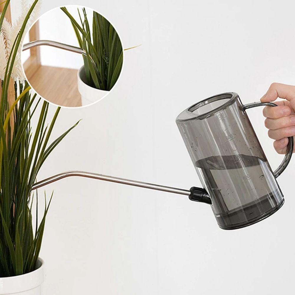 1ks velkokapacitní konev 1l/1,5l zahradnická zalévací láhev Domácí kancelář Venkovní zahrada Trávník