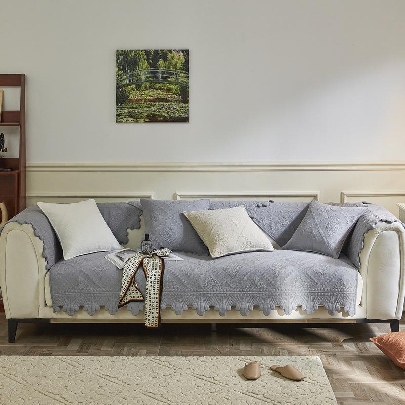 French Retro Sofa Cushion, Seat Cushion, Backrest Towel, Non-Slip Sofa Cover Towel, Universal Seat Cushion Manufacturer