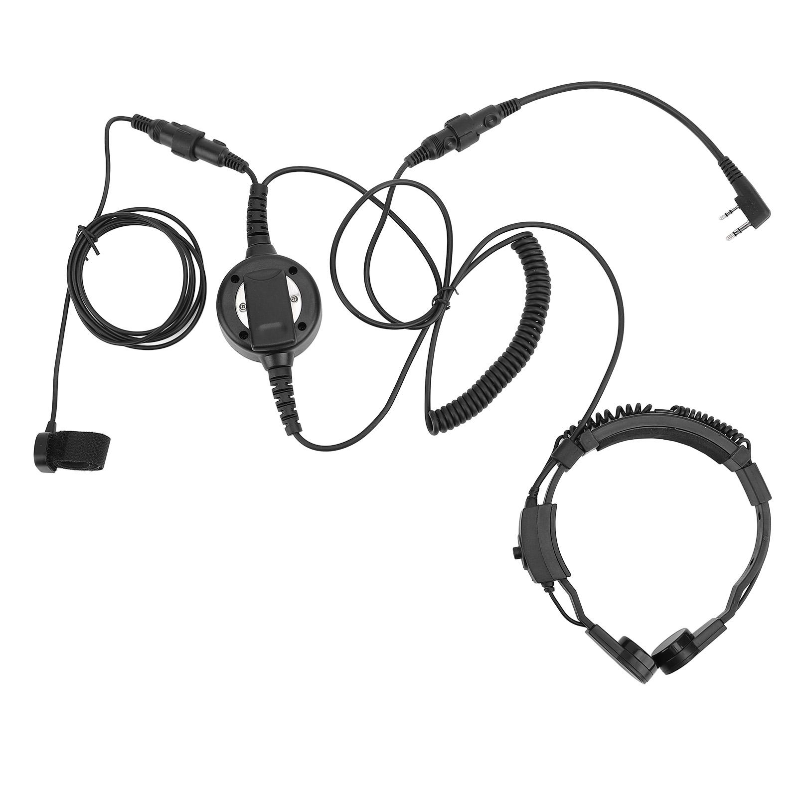 

Гортанный микрофон гарнитура Clear Sound удлинитель шейный микрофон с разъемом типа K для KENWOOD KPG TH