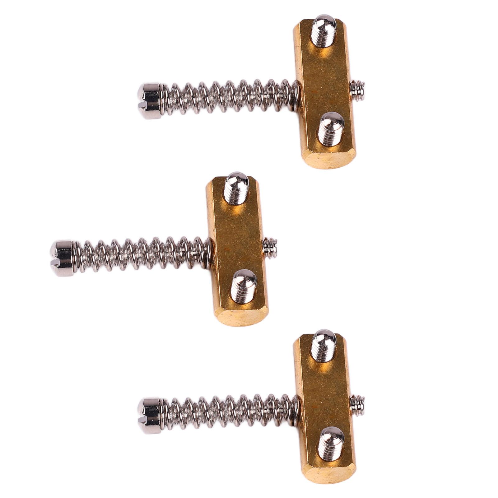 

3PCS Saddle Spring Screws String Bridge Code Replacement Electric Guitar Accessories Slot Type