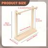 Decorative Jewelry Display Stand with Removable Bar for Pendants, Keychains And Bracelets.