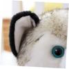 Lurrose Siberian Husky Plush Toy, 20cm, Realistic Dog Cuddle Pillow, Child's Sleeping Companion, Plush Toy Gift, Home Decor, Animal Toy