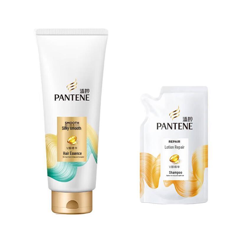 

Pantene Silky Smooth Conditioner & Shampoo Set